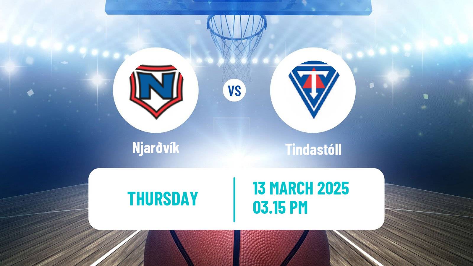 Basketball Icelandic Premier League Basketball Njarðvík - Tindastóll