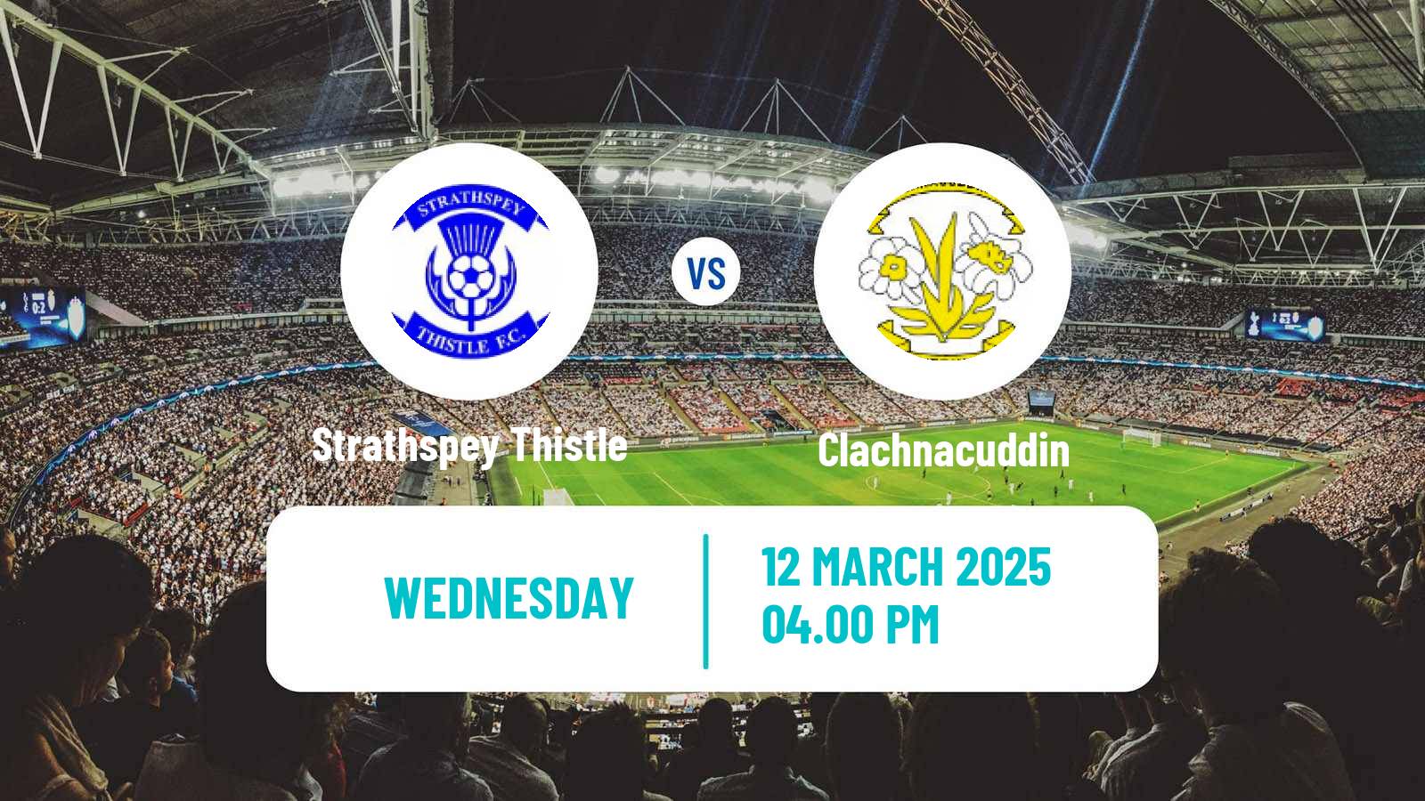 Soccer Scottish Highland League Strathspey Thistle - Clachnacuddin