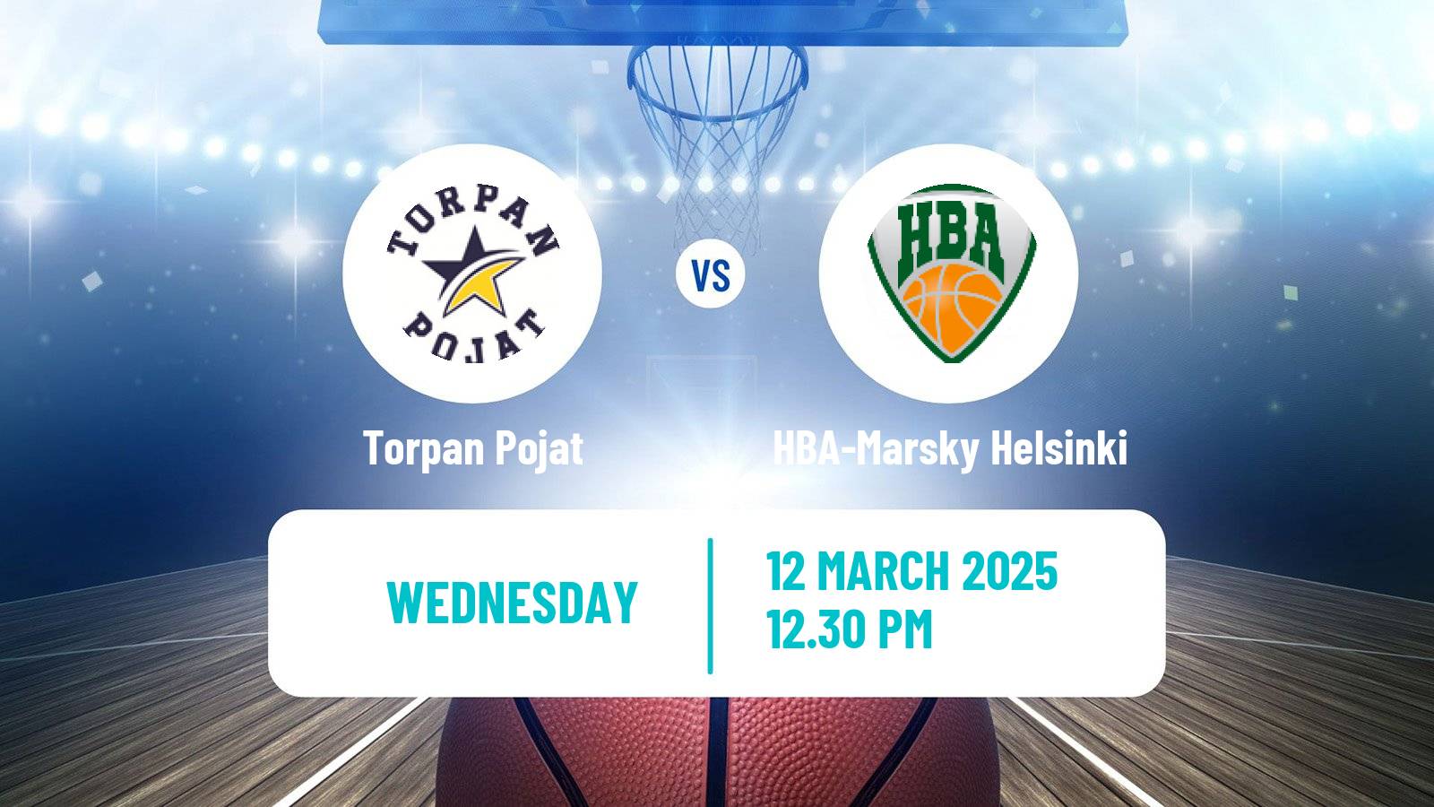 Basketball Finnish I Divisioona A Basketball Torpan Pojat - HBA-Marsky Helsinki
