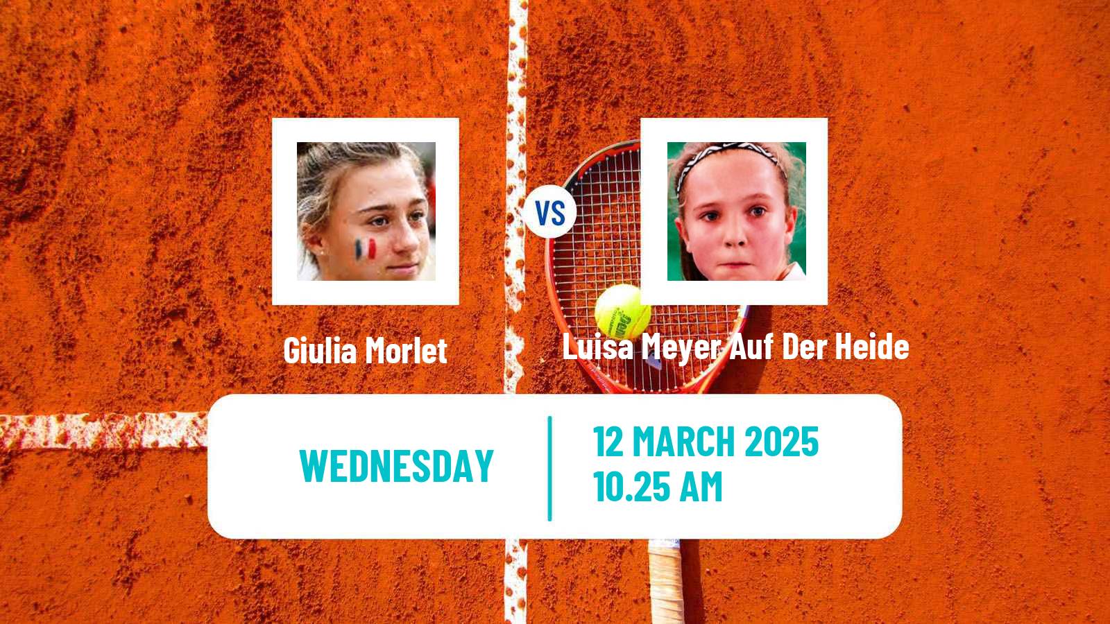 Tennis ITF W15 Monastir 10 Women Giulia Morlet - Luisa Meyer Auf Der Heide