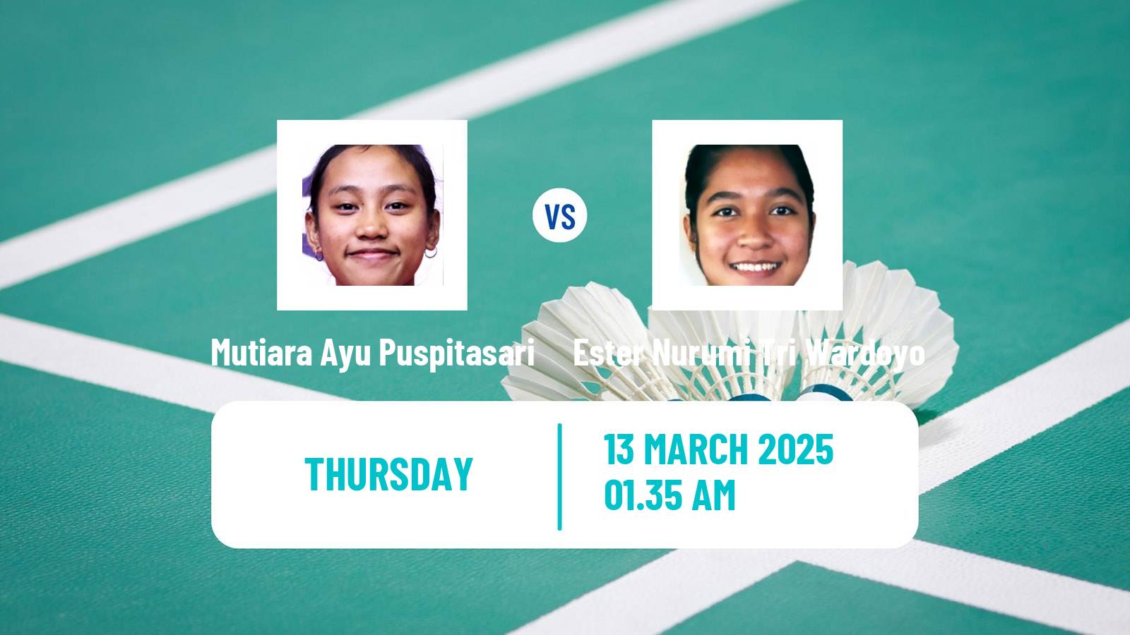 Badminton BWF World Tour China Masters Women Mutiara Ayu Puspitasari - Ester Nurumi Tri Wardoyo