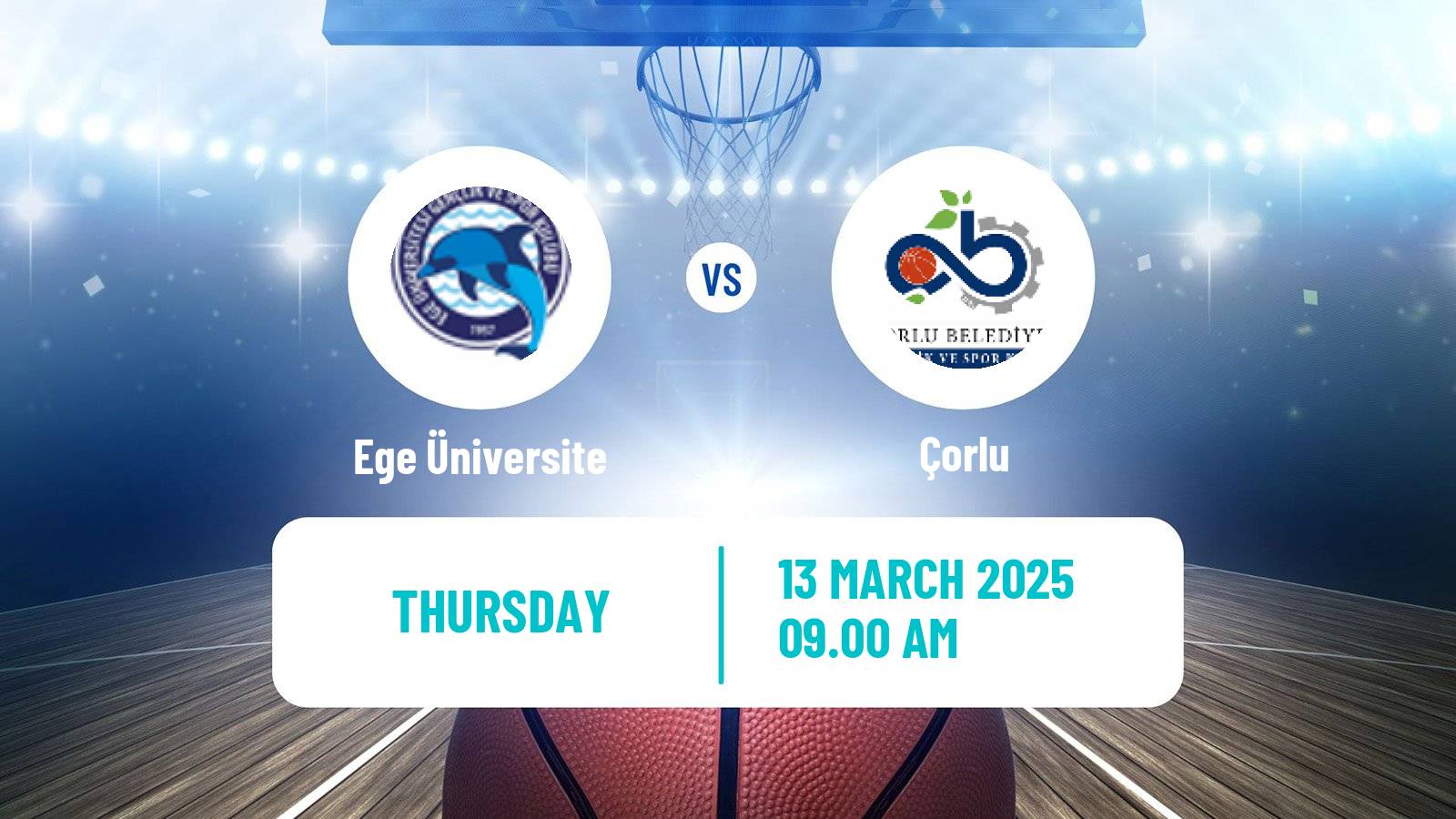 Basketball Turkish TB2L Ege Üniversite - Çorlu