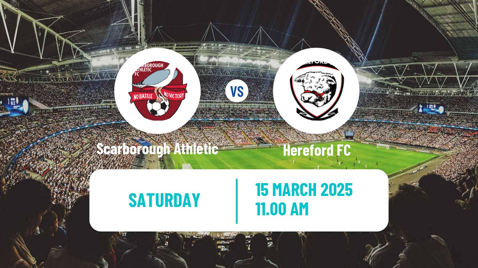 Soccer English National League North Scarborough Athletic - Hereford