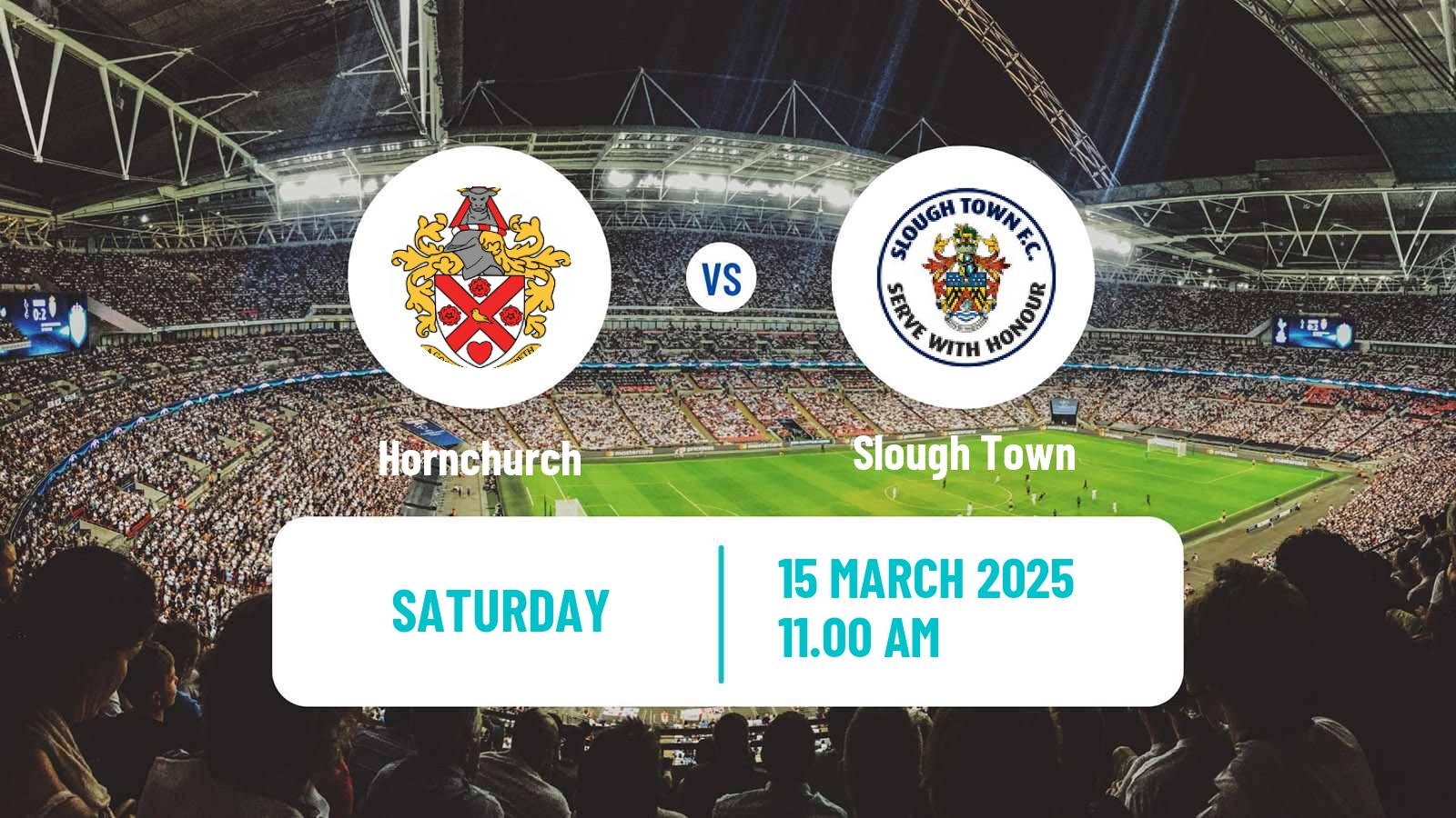 Soccer English National League South Hornchurch - Slough Town