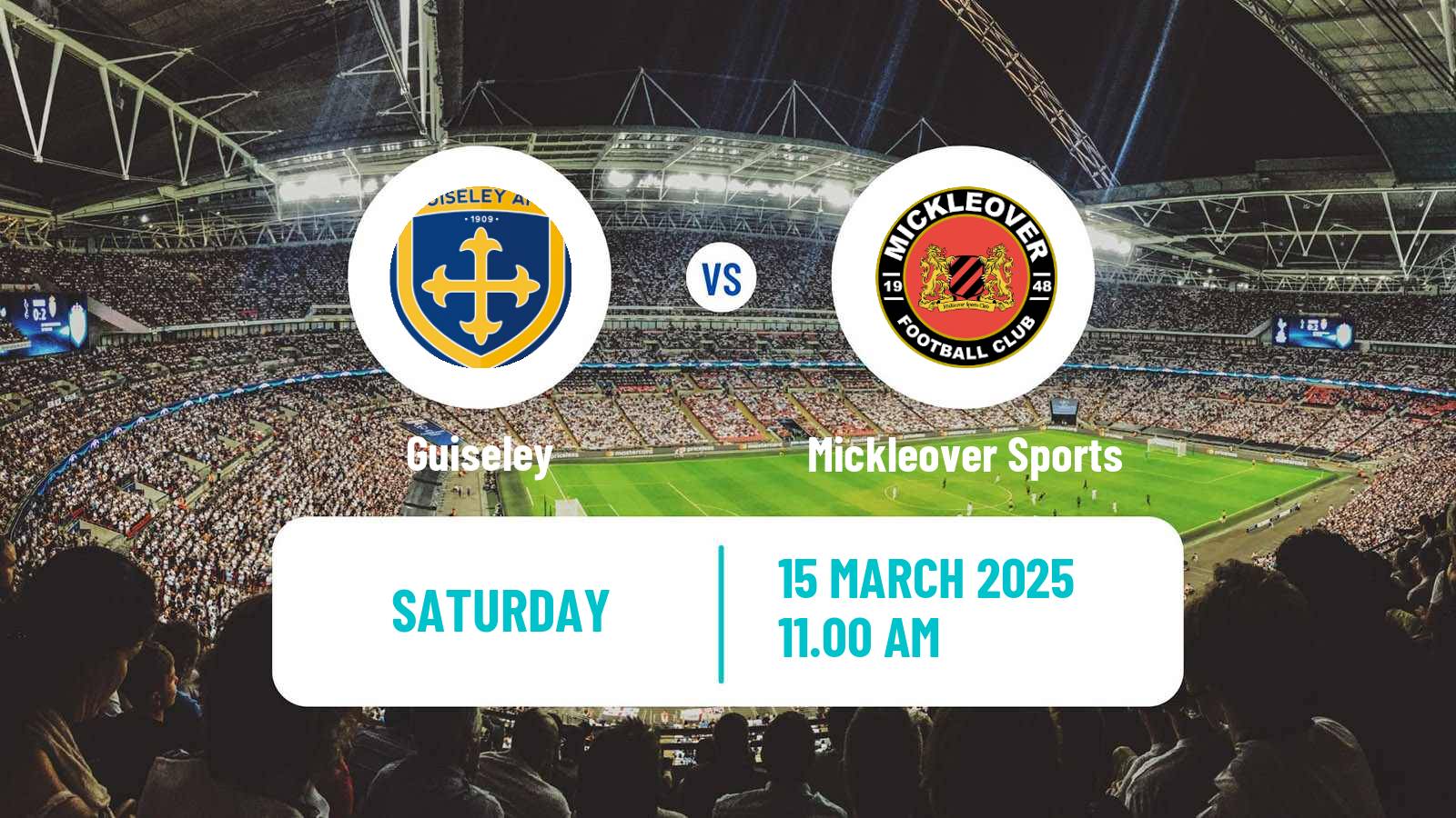 Soccer English NPL Premier Division Guiseley - Mickleover Sports