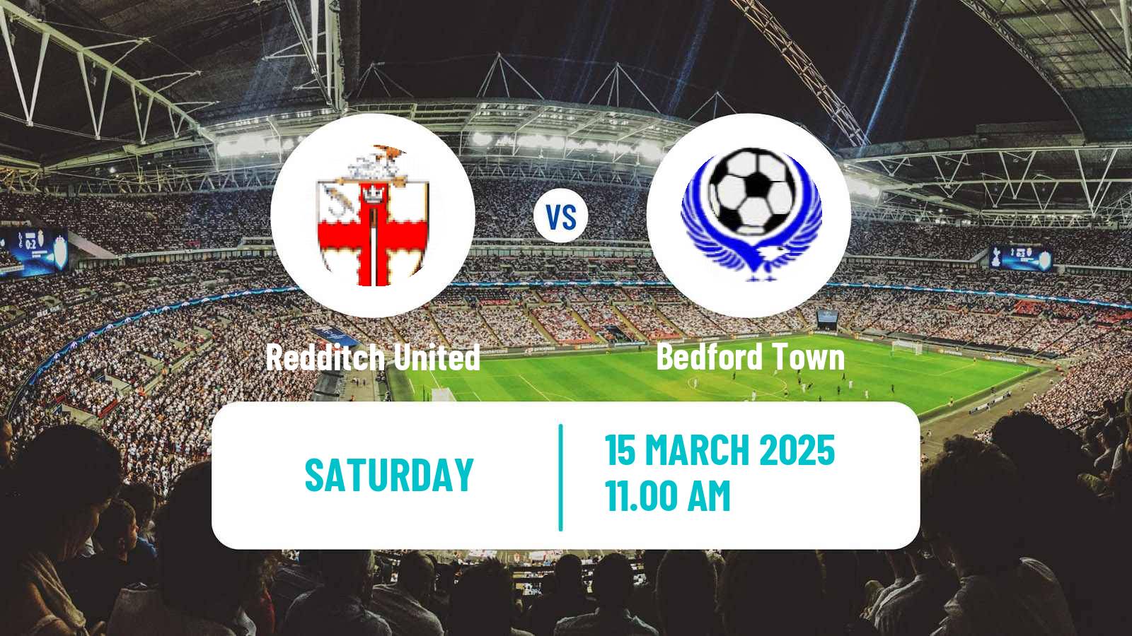 Soccer English Southern League Central Division Redditch United - Bedford Town