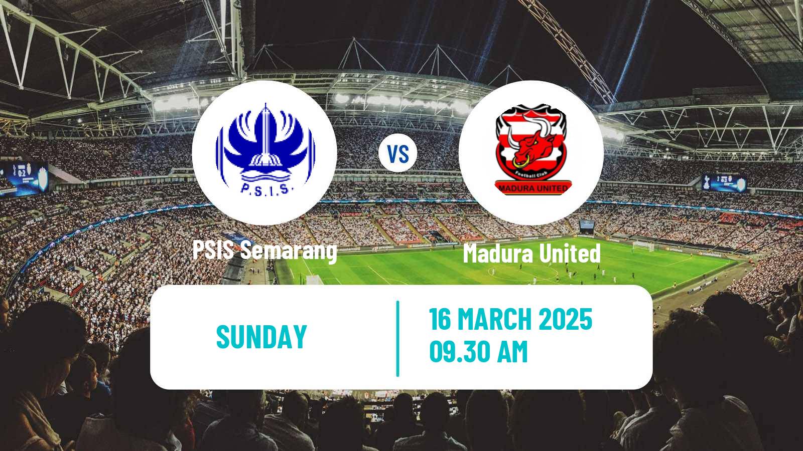 Soccer Indonesian Liga 1 PSIS Semarang - Madura United