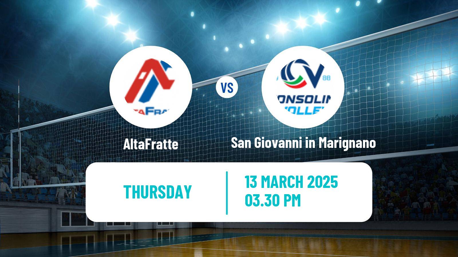 Volleyball Italian Serie A2 Volleyball Women AltaFratte - San Giovanni in Marignano
