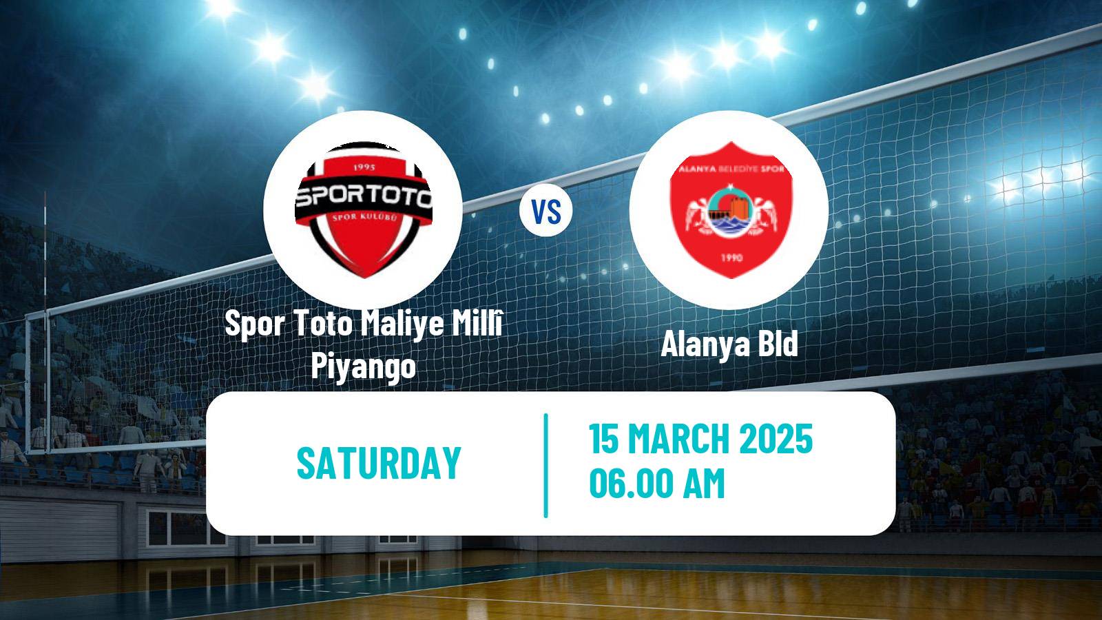 Volleyball Turkish Efeler Ligi Volleyball Spor Toto Maliye Millî Piyango - Alanya Bld
