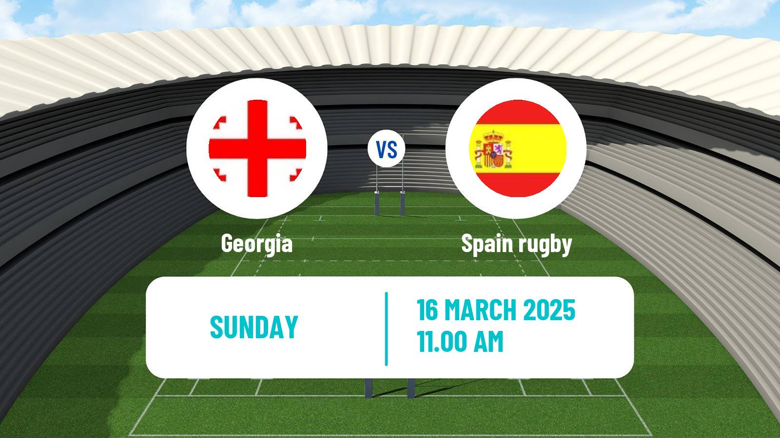 Rugby union Rugby Europe Championship Georgia - Spain