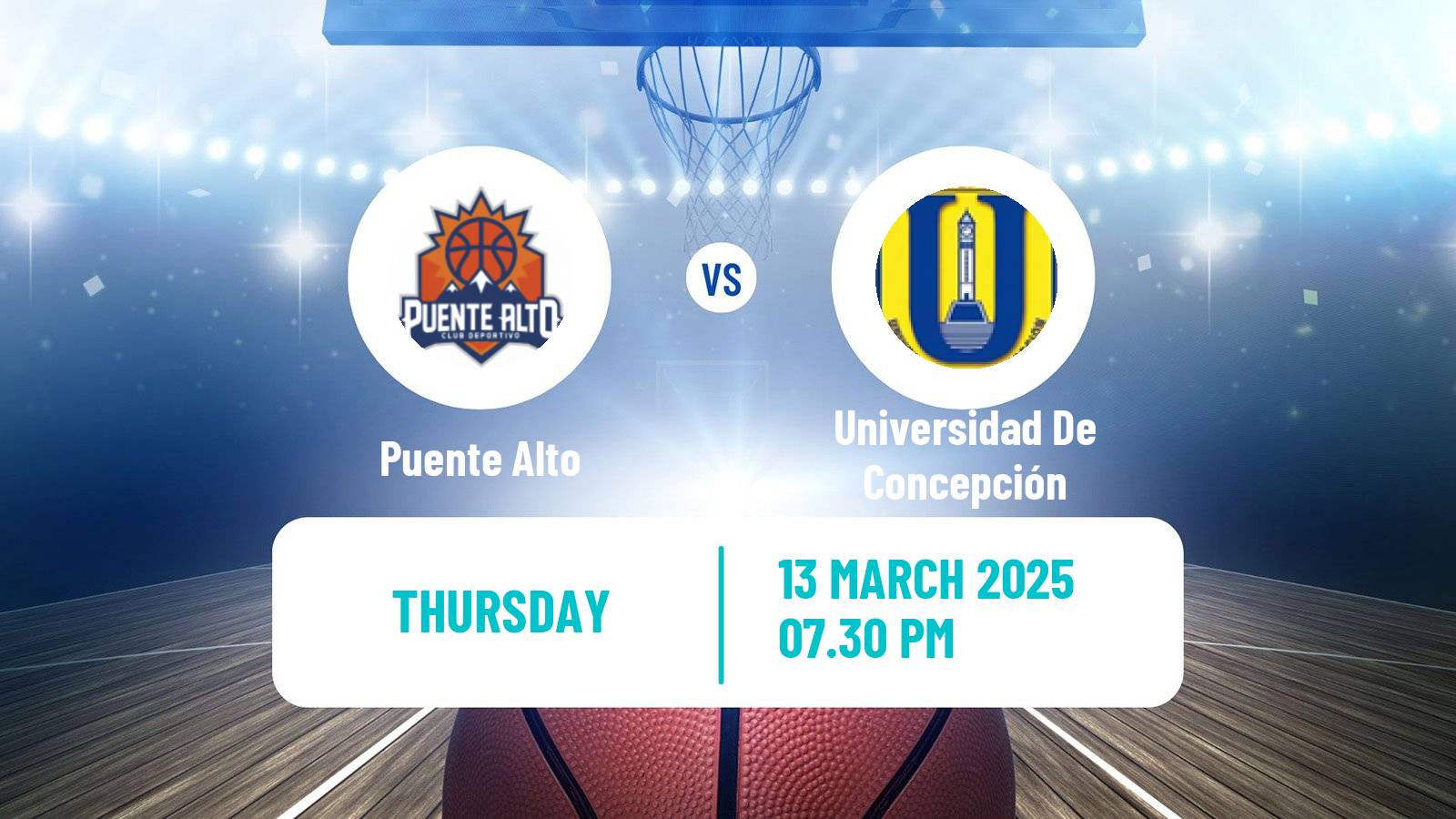 Basketball Chilean LNB Puente Alto - Universidad De Concepción