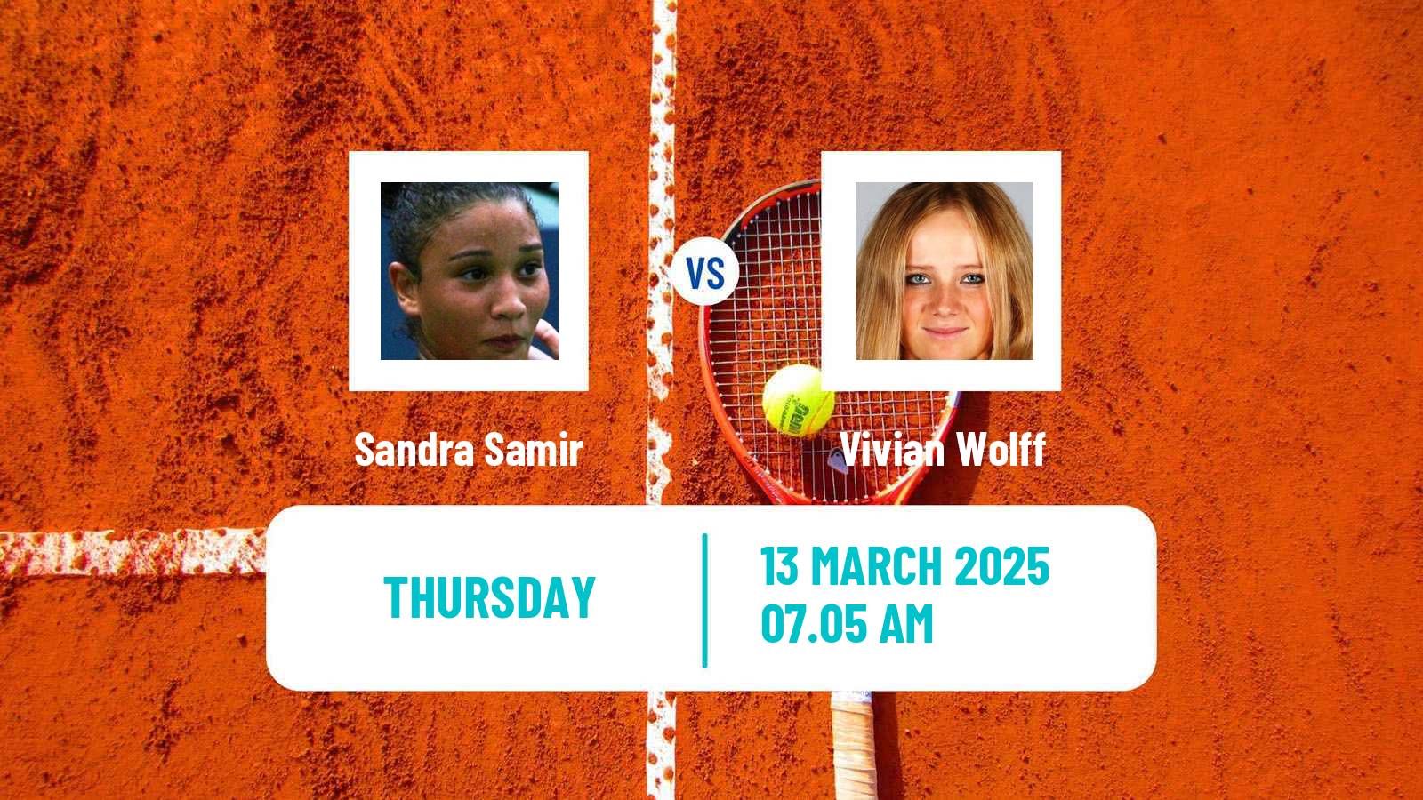 Tennis ITF W35 Solarino 2 Women Sandra Samir - Vivian Wolff