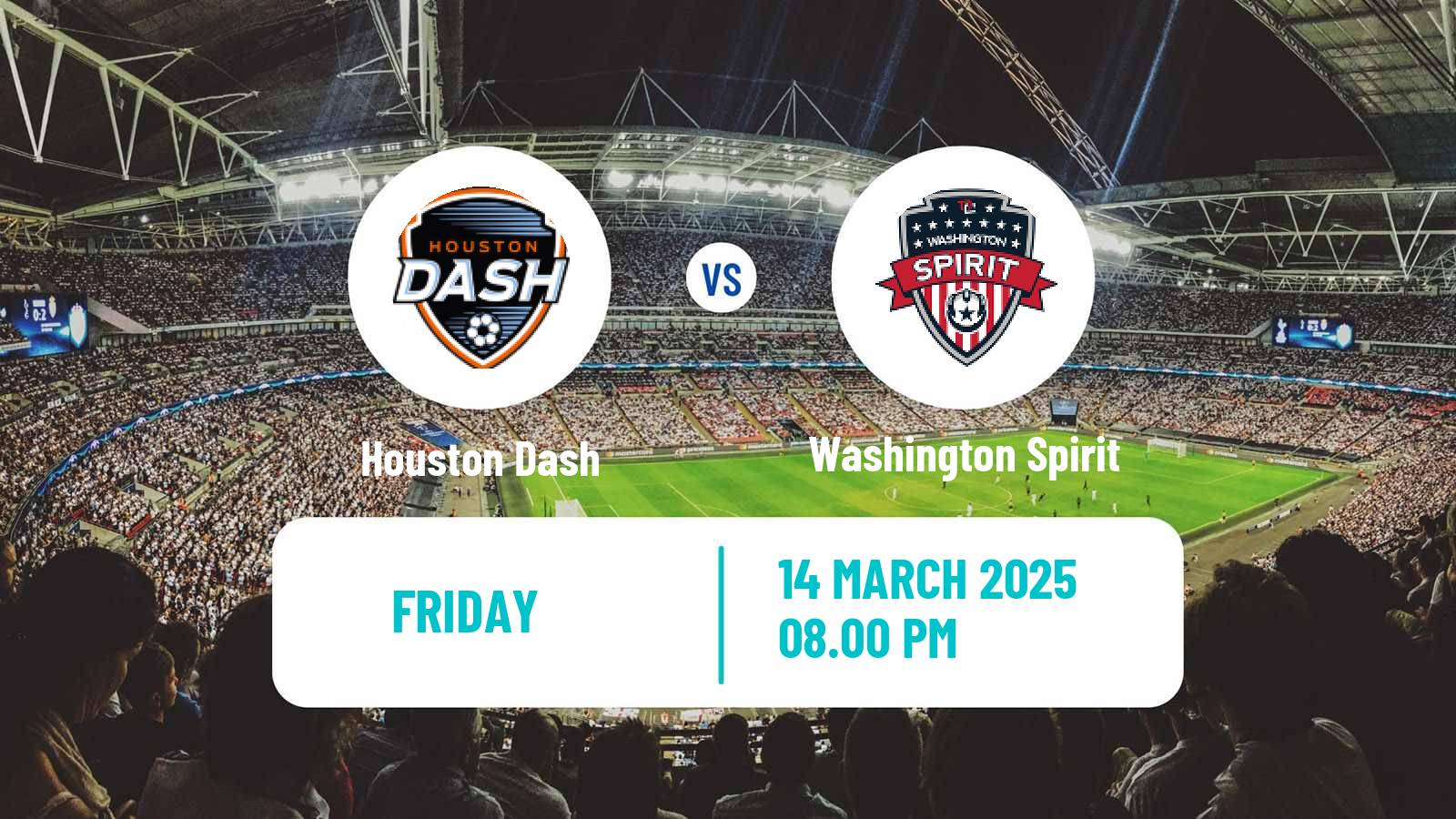 Soccer NWSL Houston Dash - Washington Spirit