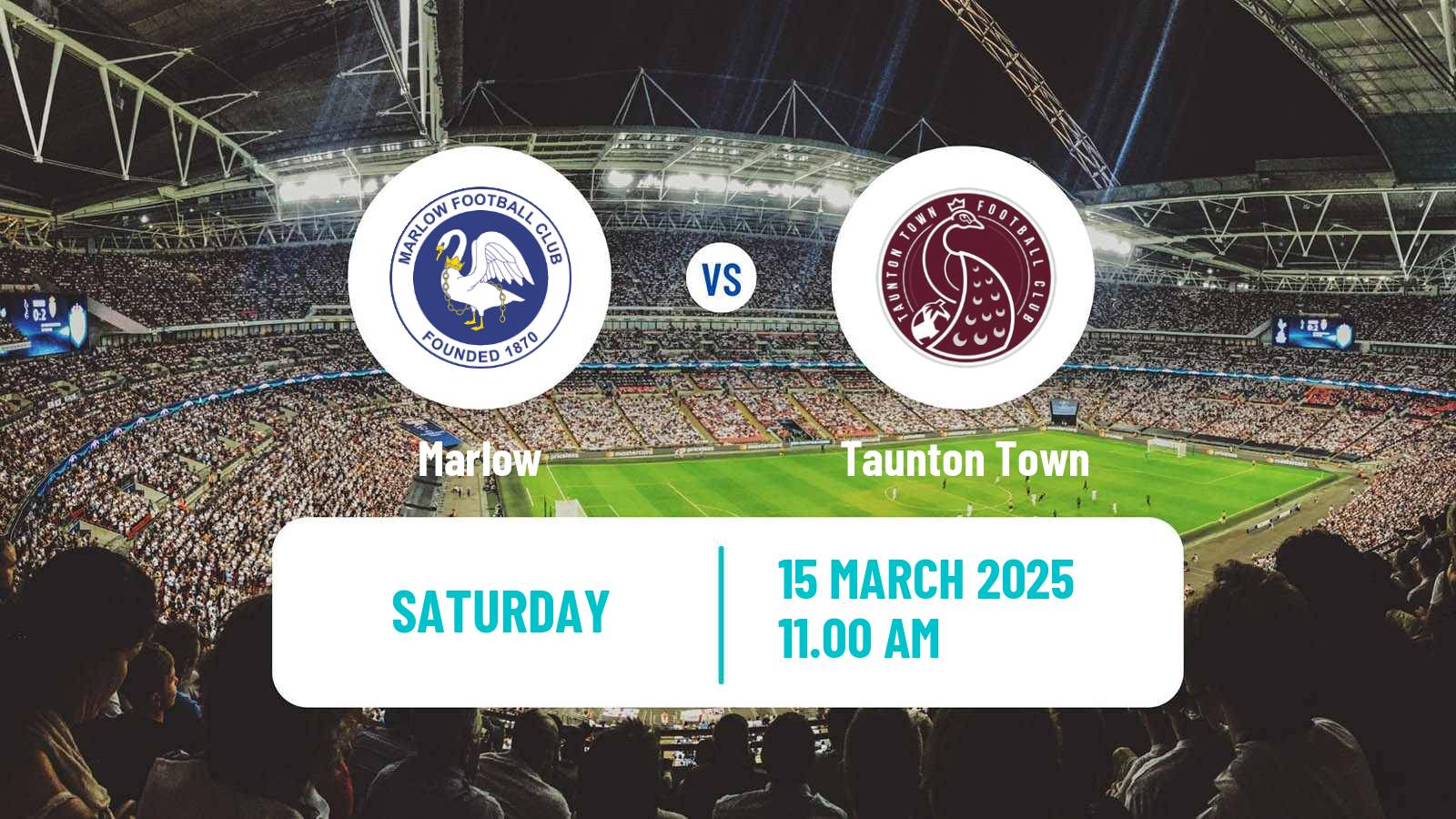 Soccer English Southern League South Division Marlow - Taunton Town