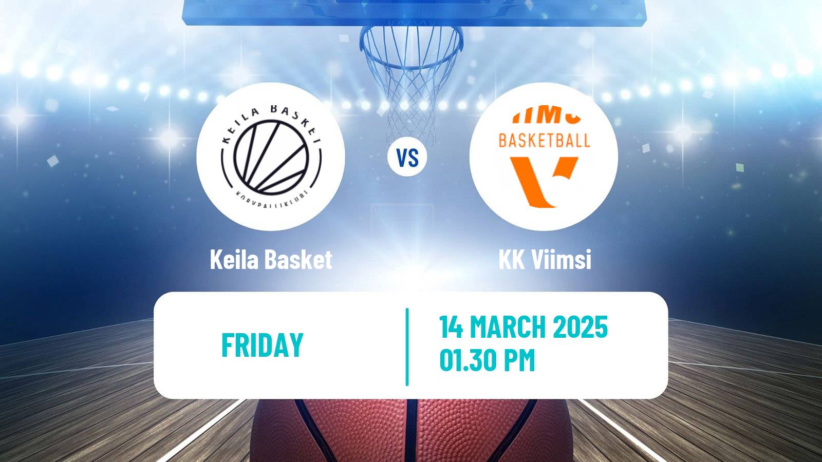 Basketball Estonian–Latvian Basketball League Keila Basket - Viimsi