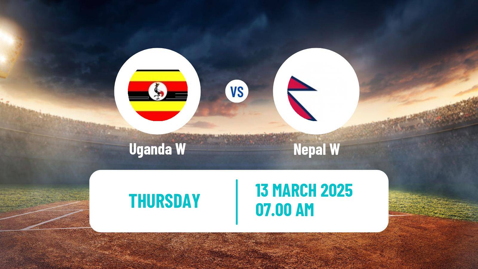 Cricket Quadrangular Series Cricket Women Uganda W - Nepal W