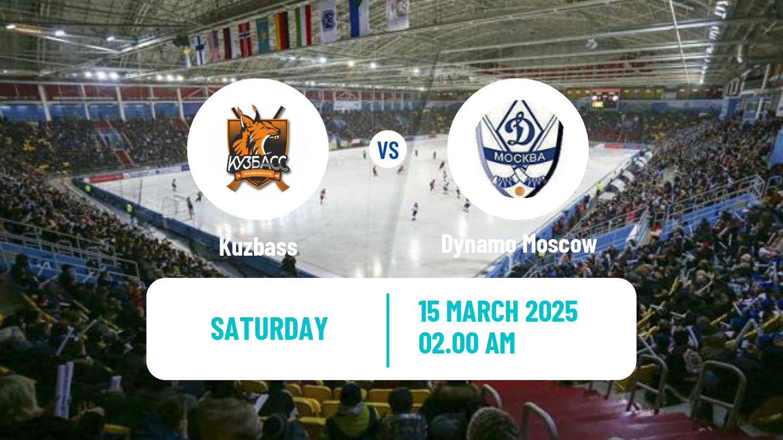 Bandy Russian Super League Bandy Kuzbass - Dynamo Moscow