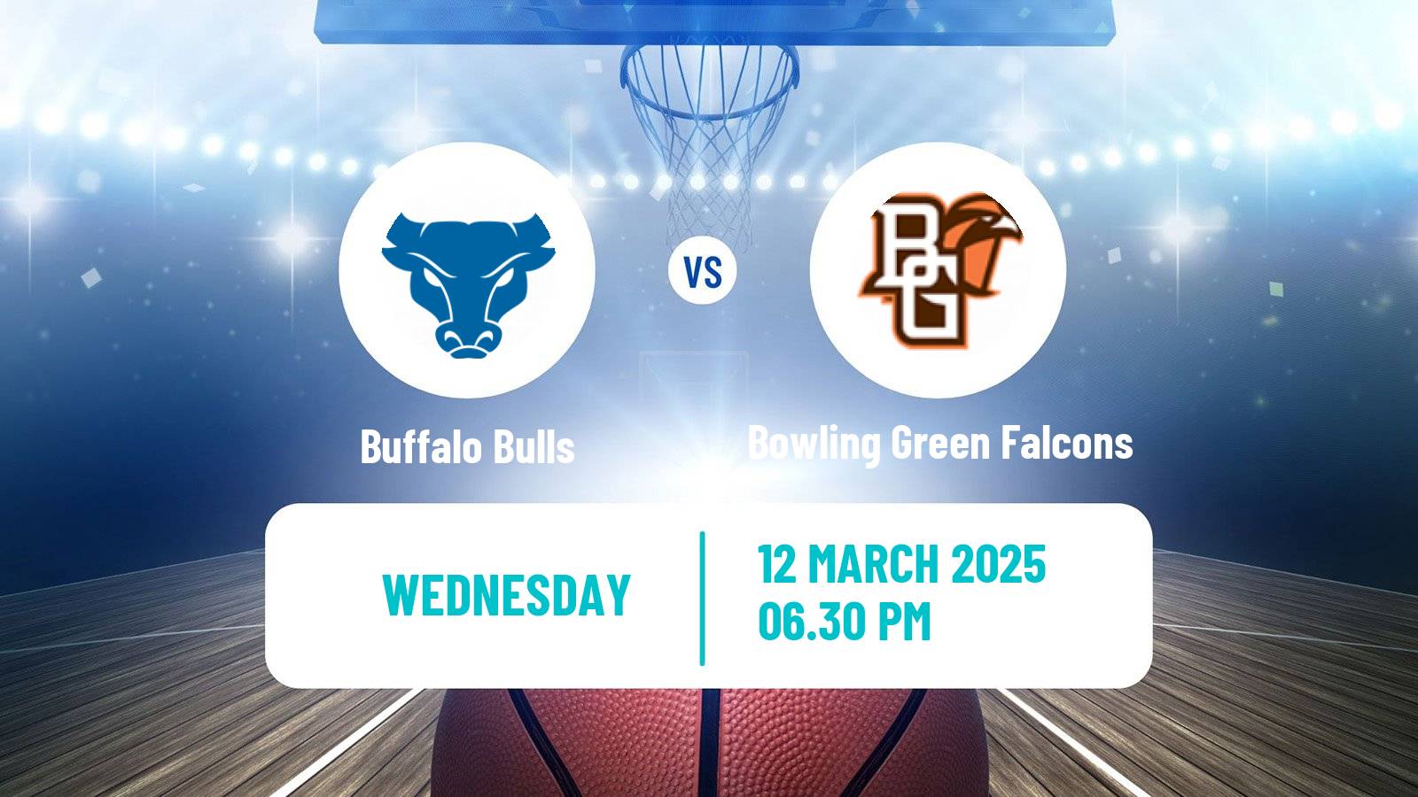 Basketball NCAA College Basketball Women Buffalo Bulls - Bowling Green Falcons