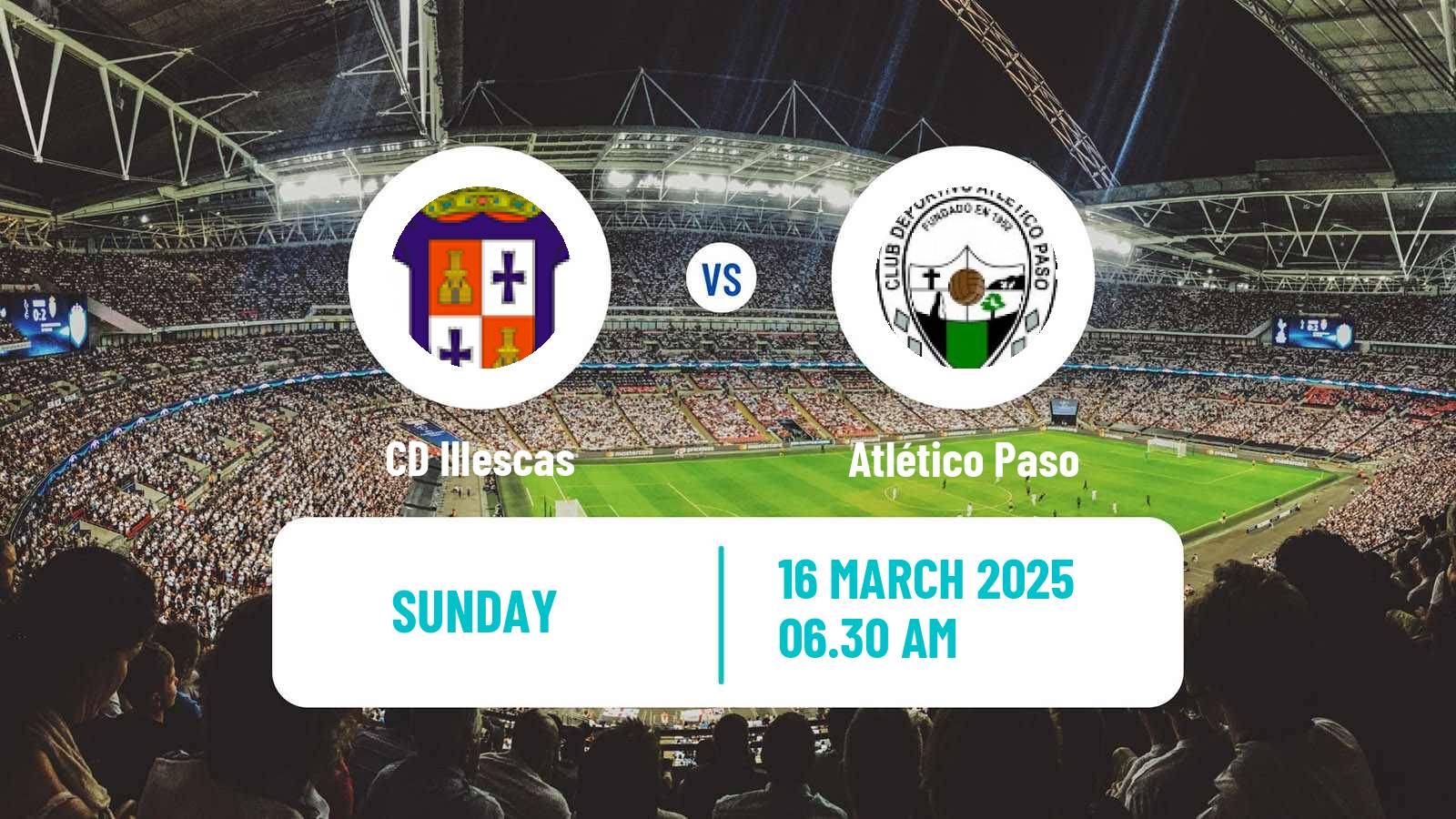 Soccer Spanish Segunda RFEF - Group 5 Illescas - Atlético Paso