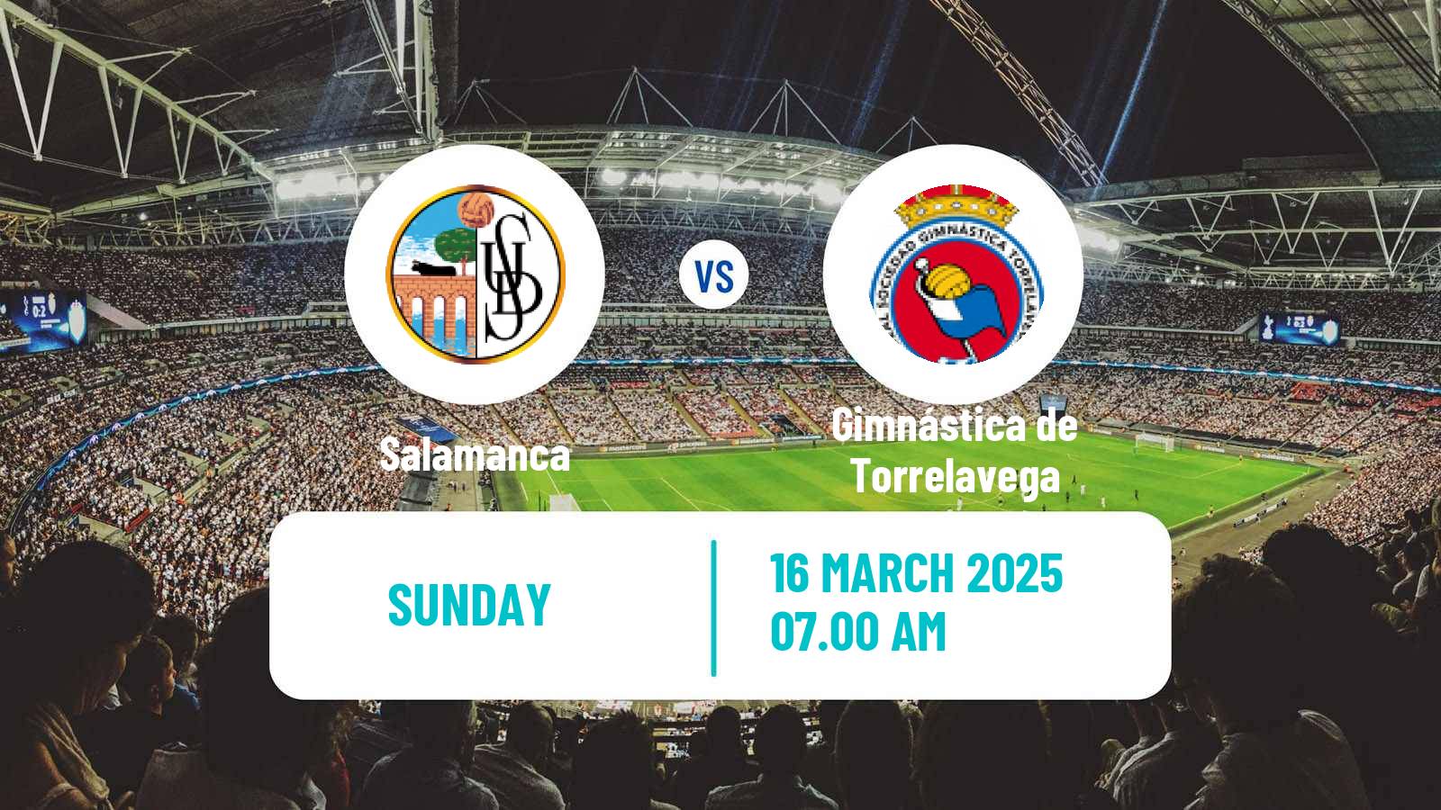 Soccer Spanish Segunda RFEF - Group 1 Salamanca - Gimnástica de Torrelavega