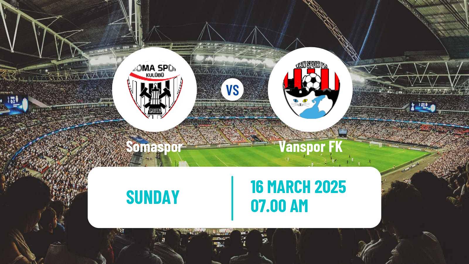 Soccer Turkish Second League Red Group Somaspor - Vanspor
