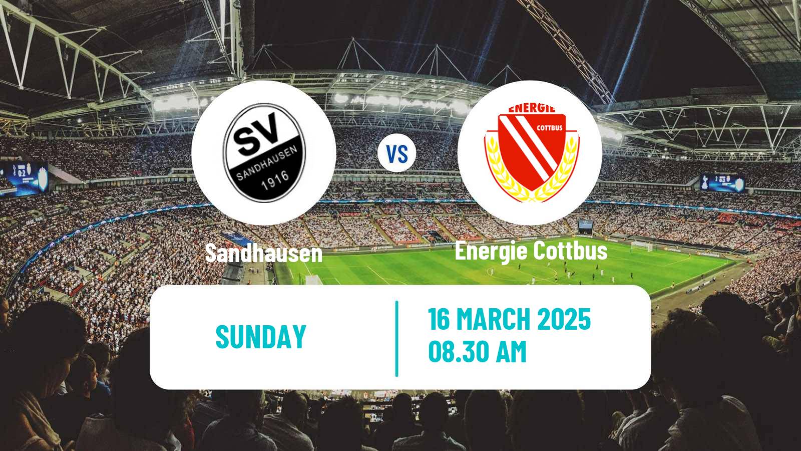Soccer German 3 Bundesliga Sandhausen - Energie Cottbus