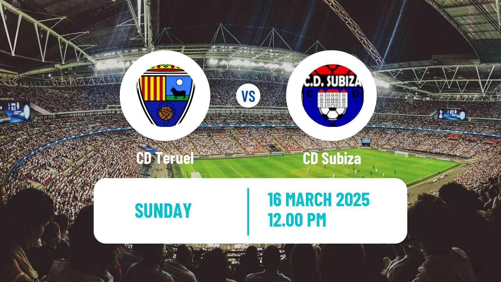 Soccer Spanish Segunda RFEF - Group 2 Teruel - Subiza