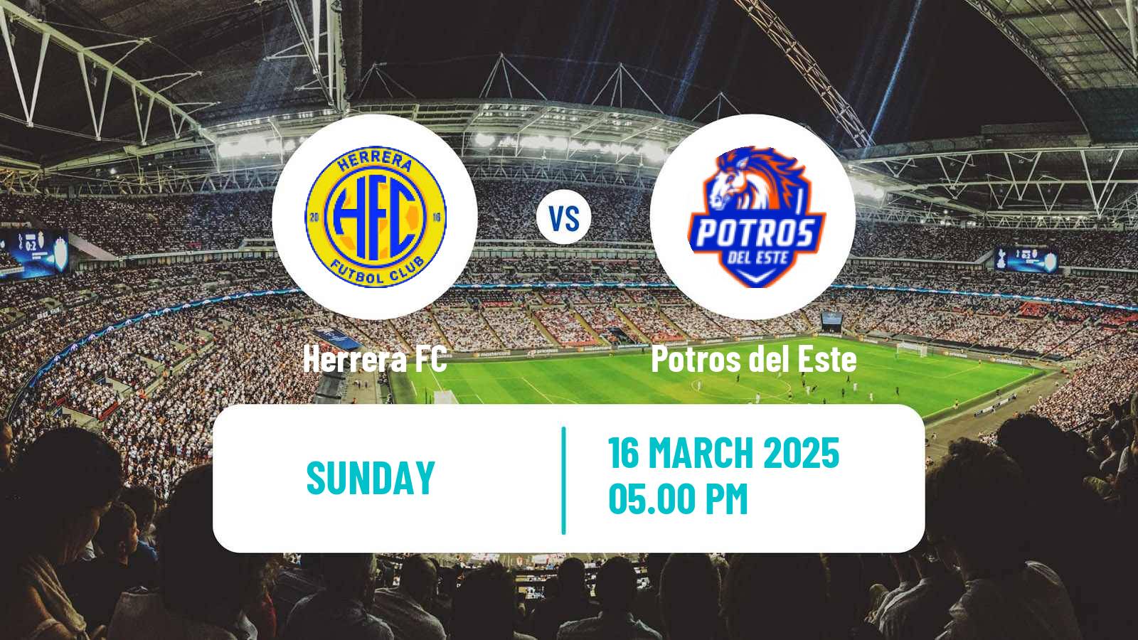 Soccer Liga Panamena de Futbol Herrera - Potros del Este
