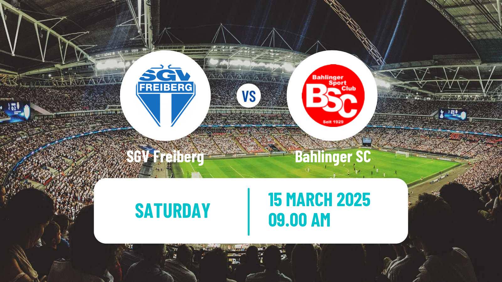 Soccer German Regionalliga Sudwest Freiberg - Bahlinger