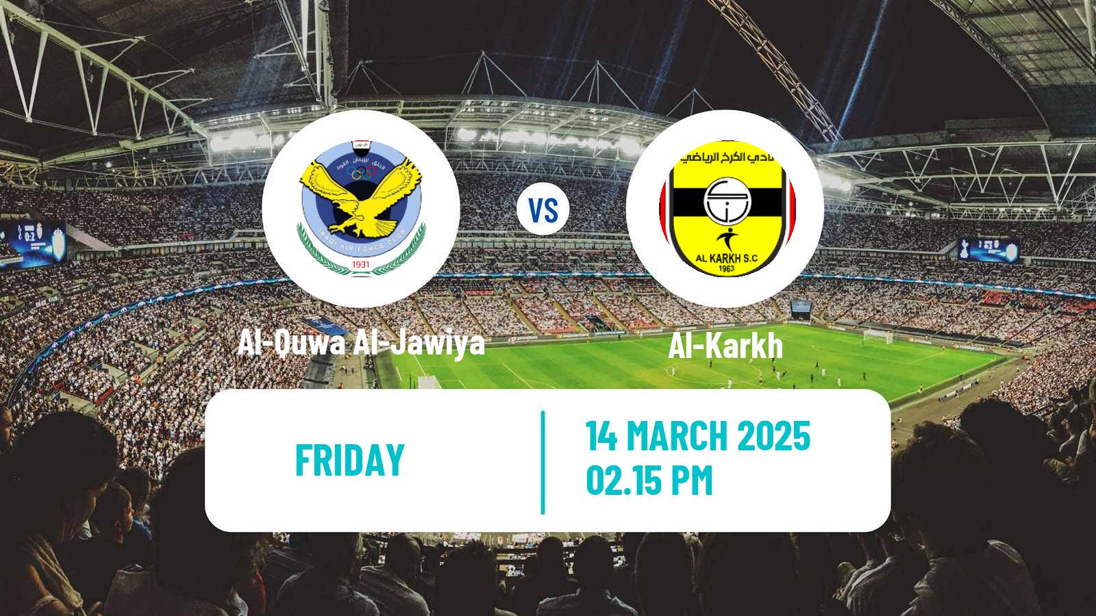 Soccer Iraqi Premier League Al-Quwa Al-Jawiya - Al-Karkh