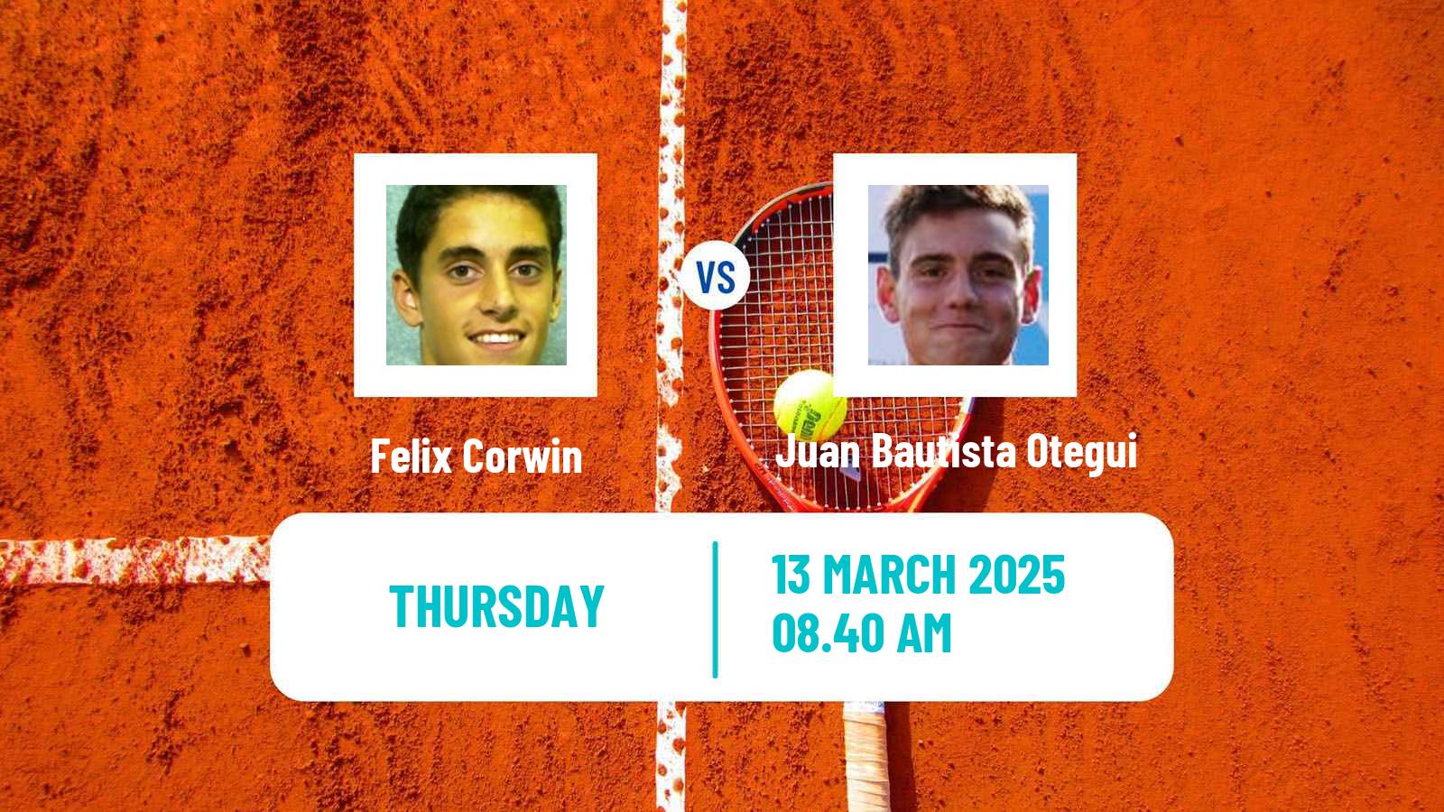 Tennis ITF M25 Asuncion Men Felix Corwin - Juan Bautista Otegui
