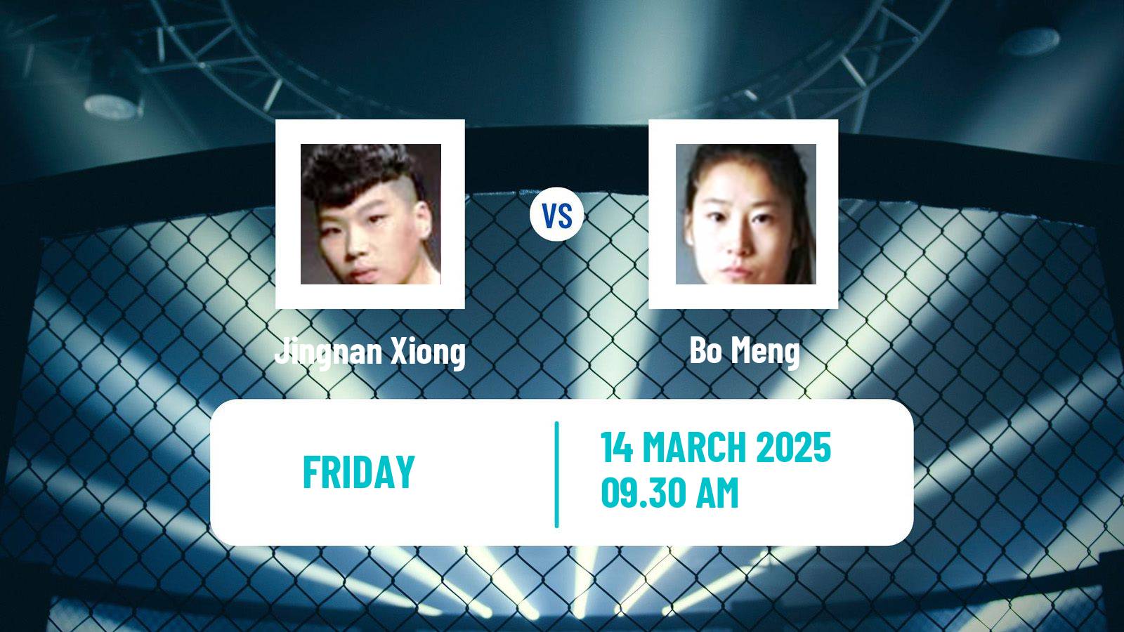 MMA Atomweight One Championship Women Jingnan Xiong - Bo Meng