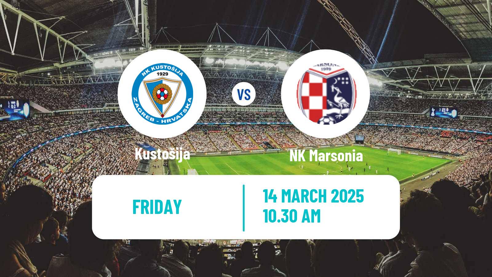 Soccer Croatian Druga NL Kustošija - Marsonia