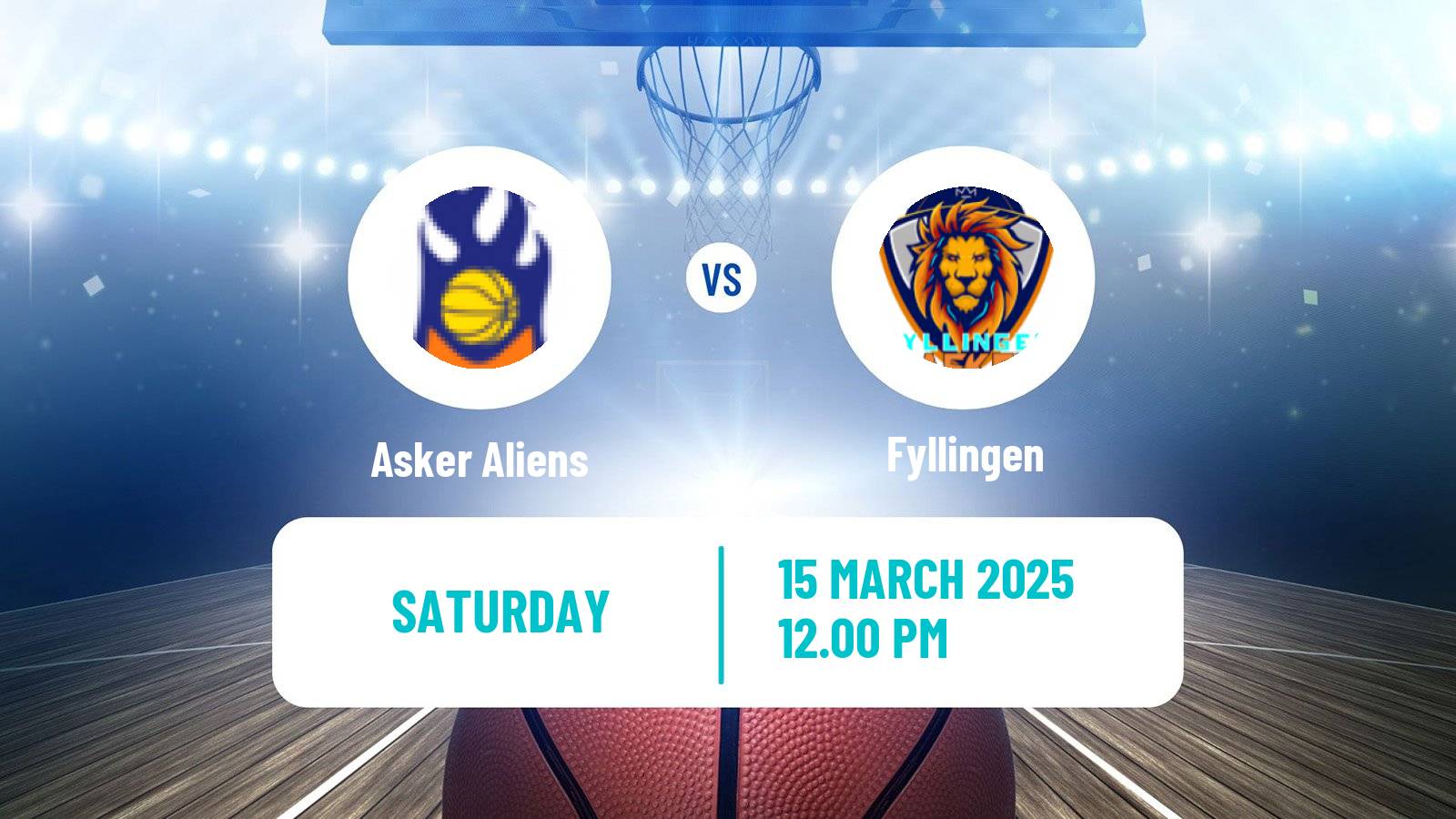 Basketball Norwegian BLNO Asker Aliens - Fyllingen