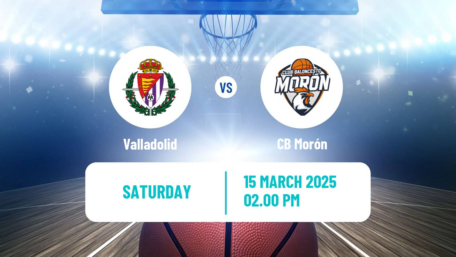 Basketball Spanish LEB Oro Valladolid - Morón