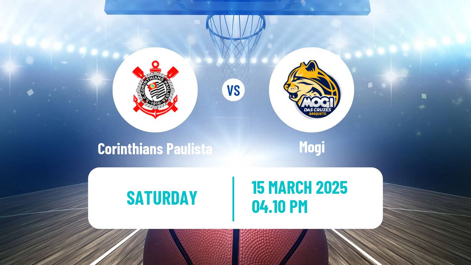 Basketball Brazilian NBB Corinthians Paulista - Mogi