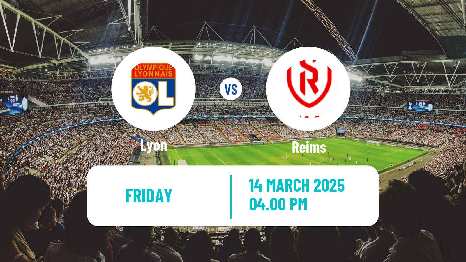Football French Division 1 Women Lyon - Reims