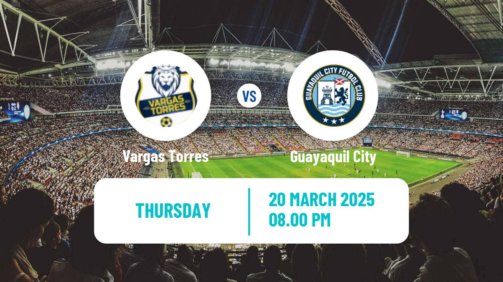 Soccer Ecuadorian Serie B Vargas Torres - Guayaquil City