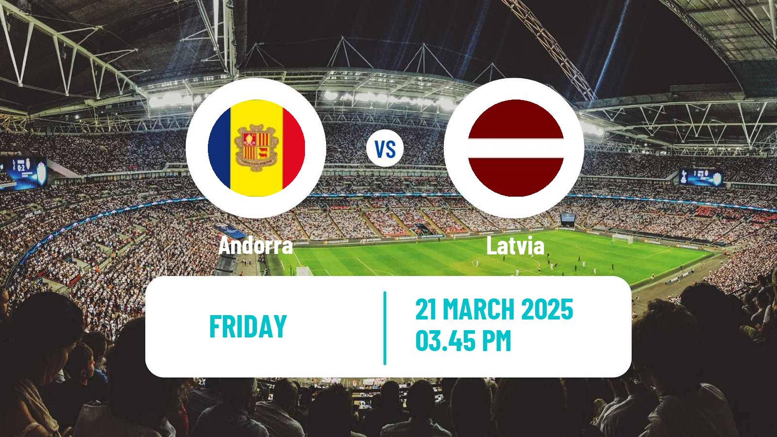 Soccer FIFA World Cup Andorra - Latvia