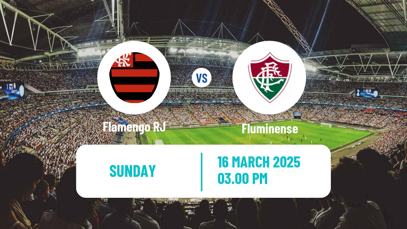 Soccer Brazilian Campeonato Carioca Flamengo - Fluminense