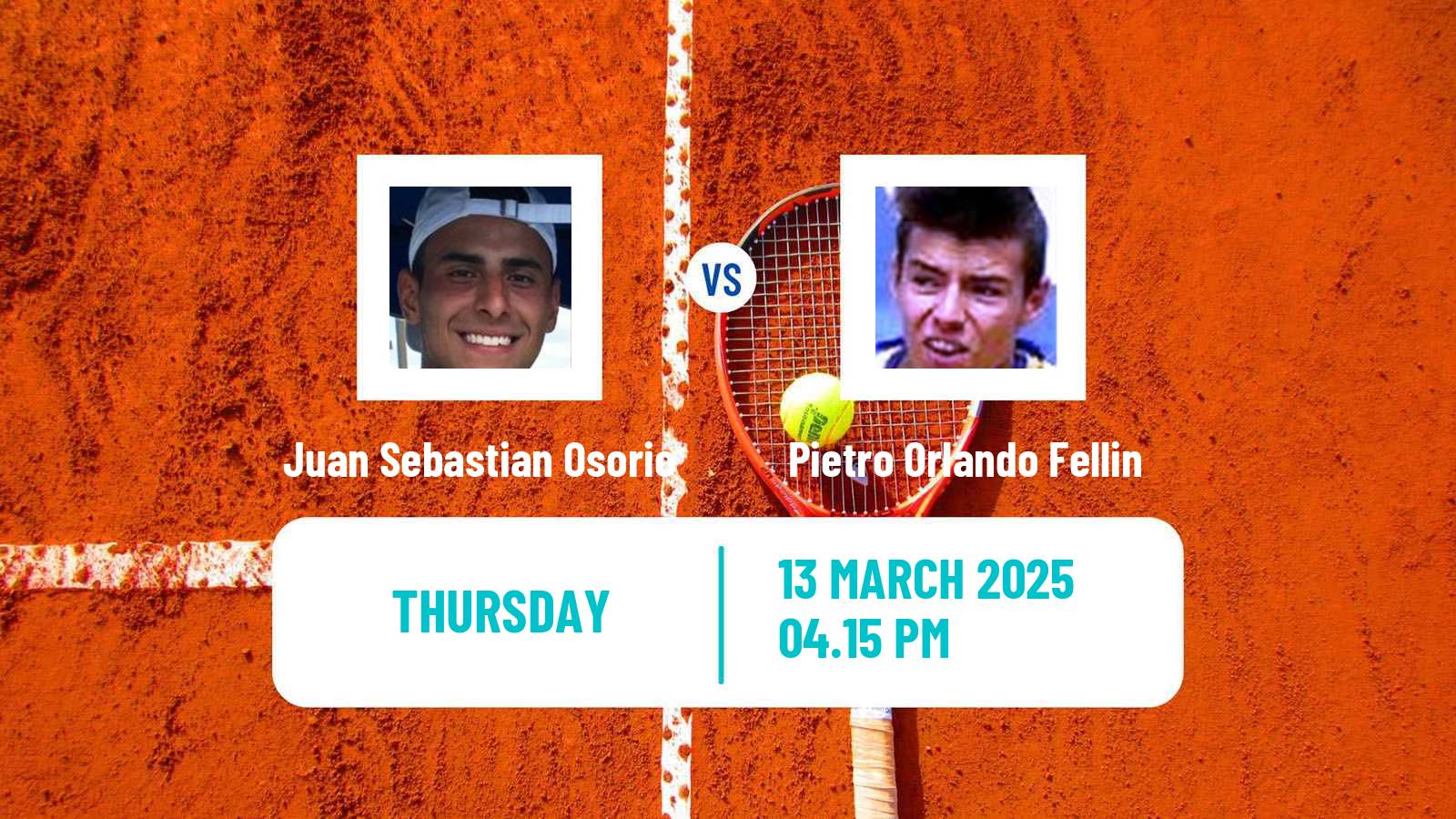 Tennis ITF M15 Huamantla 8 Men Juan Sebastian Osorio - Pietro Orlando Fellin