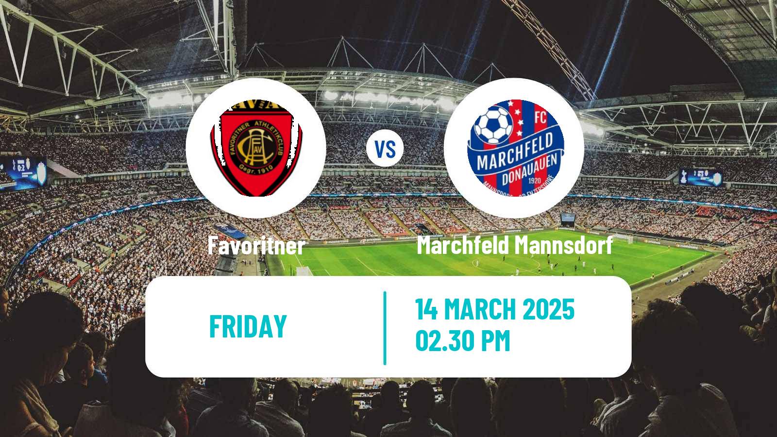 Soccer Austrian Regionalliga East Favoritner - Marchfeld Mannsdorf