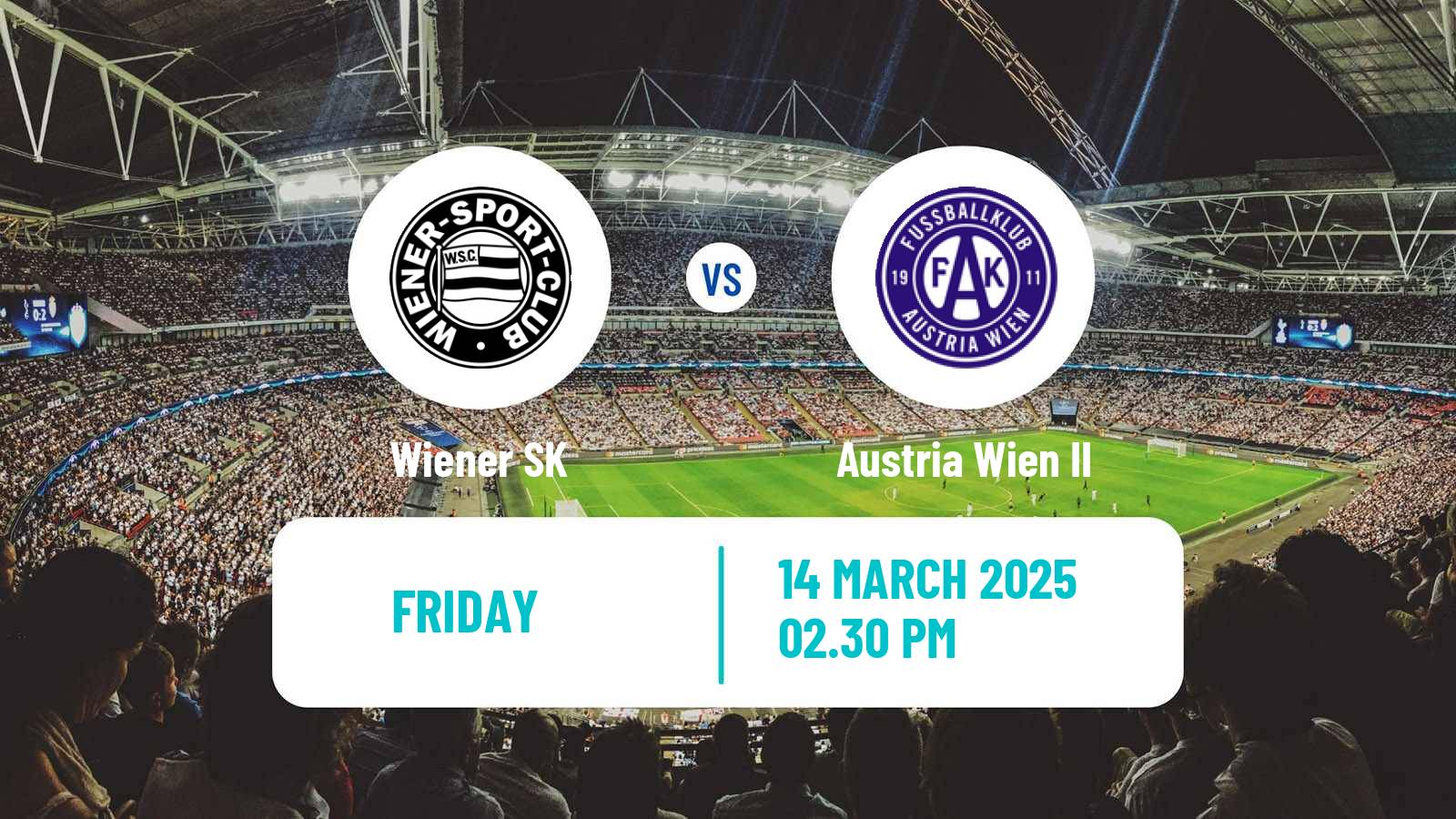 Soccer Austrian Regionalliga East Wiener - Austria Wien II