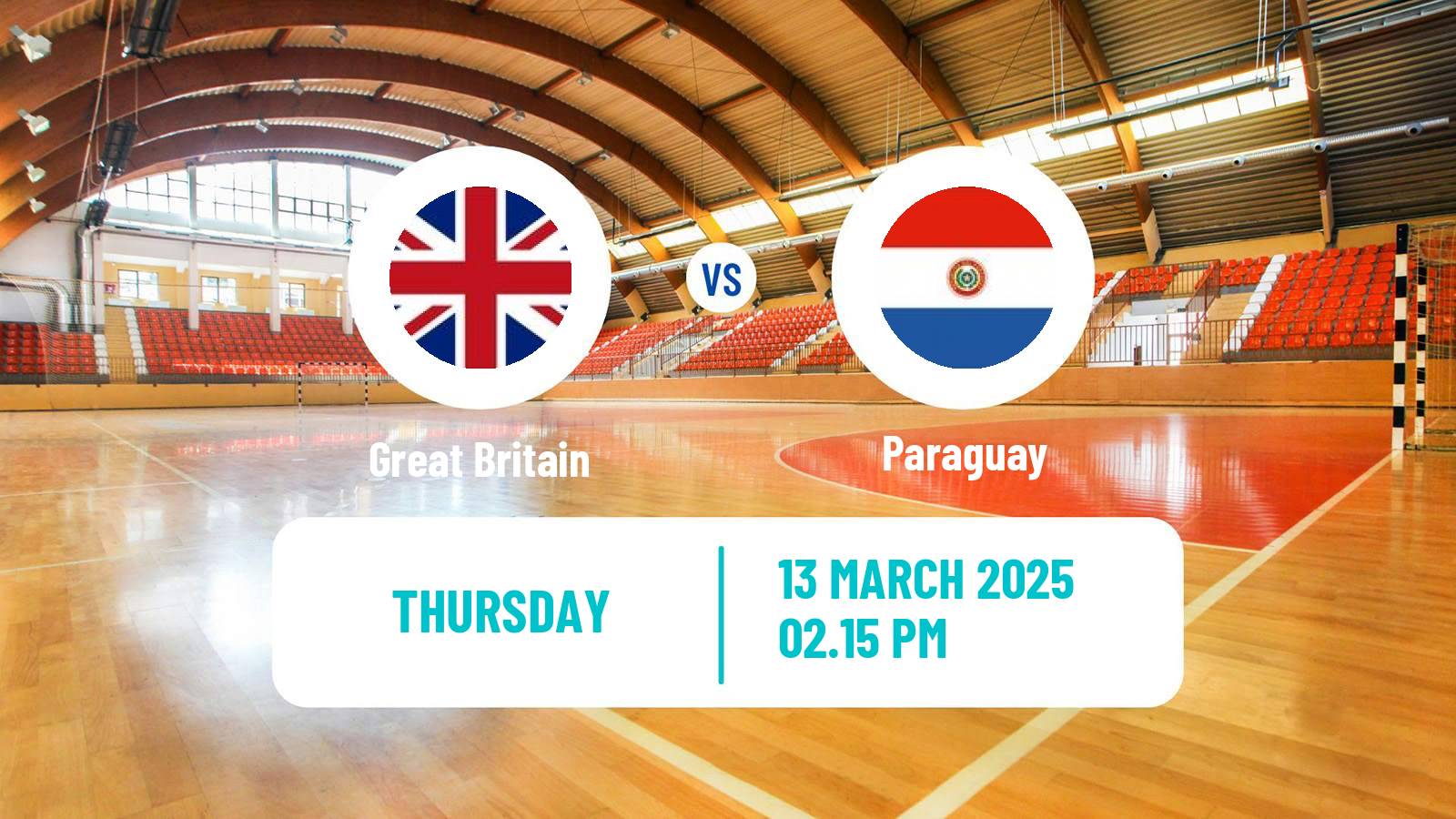 Handball IHF Emerging Nations Championship Great Britain - Paraguay