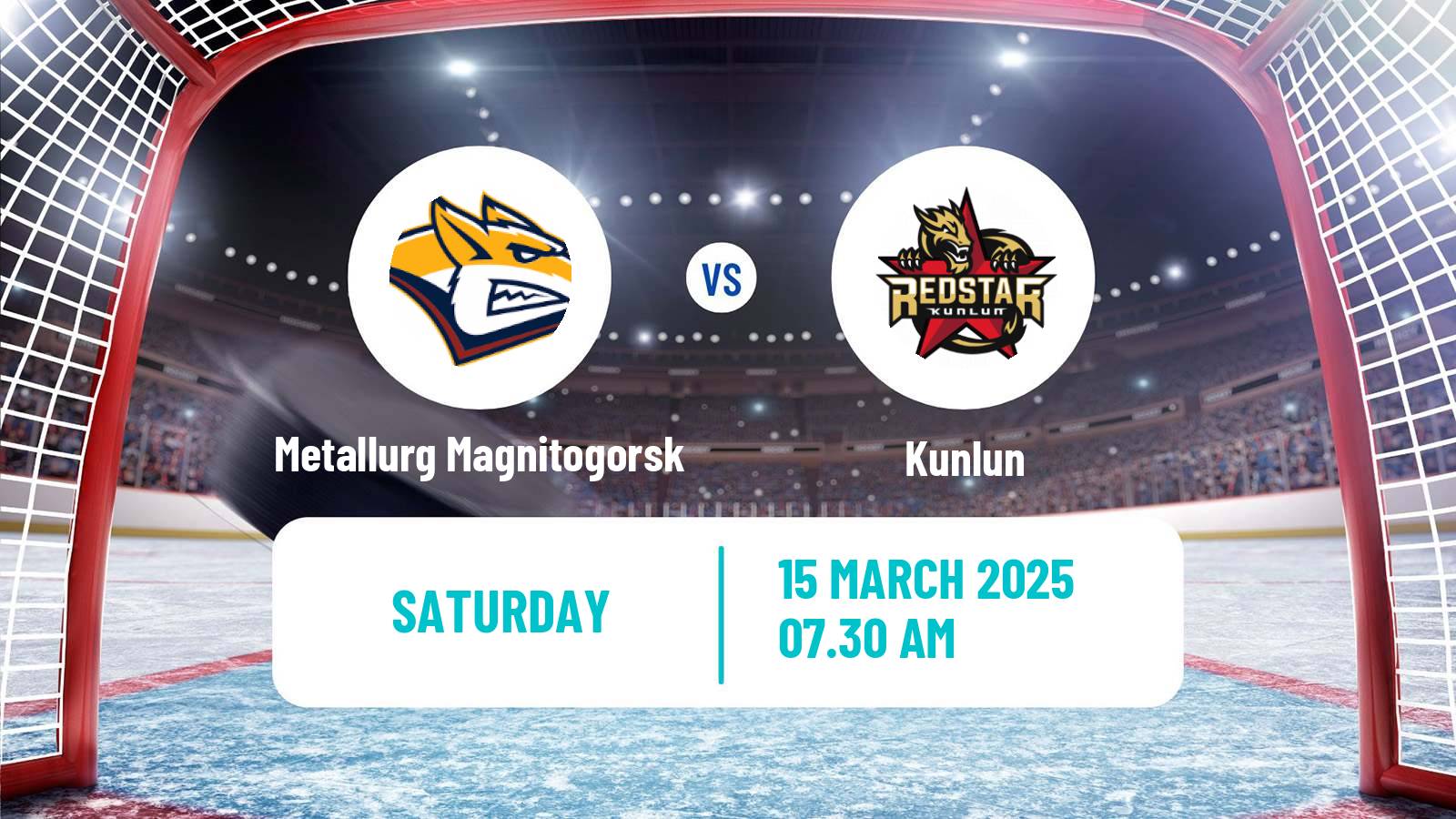Hockey KHL Metallurg Magnitogorsk - Kunlun
