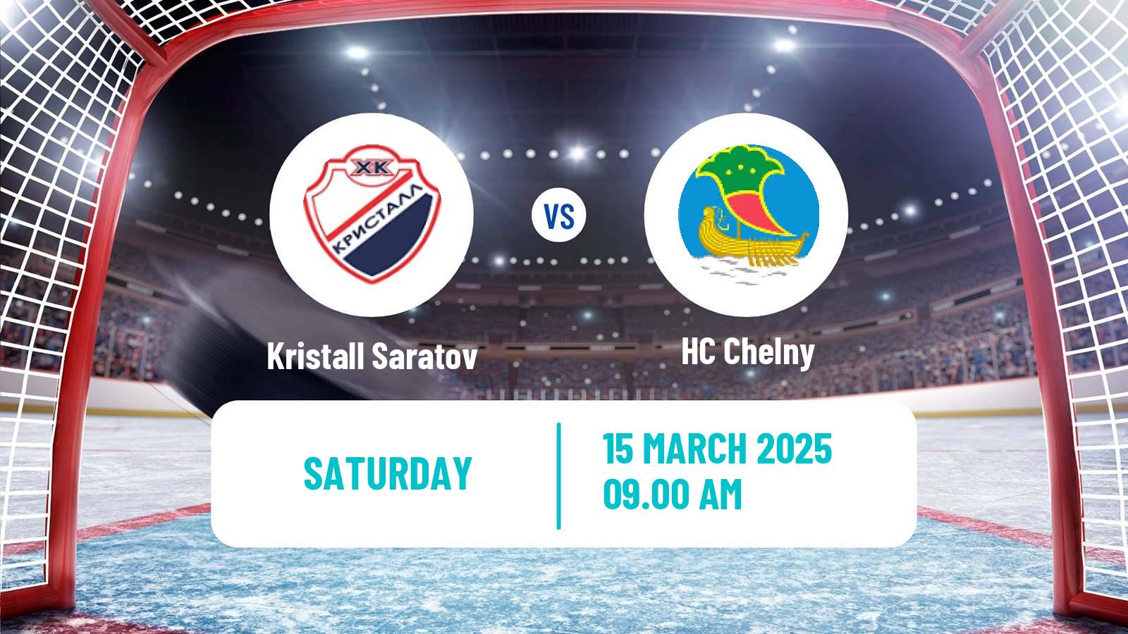 Hockey VHL Kristall Saratov - Chelny