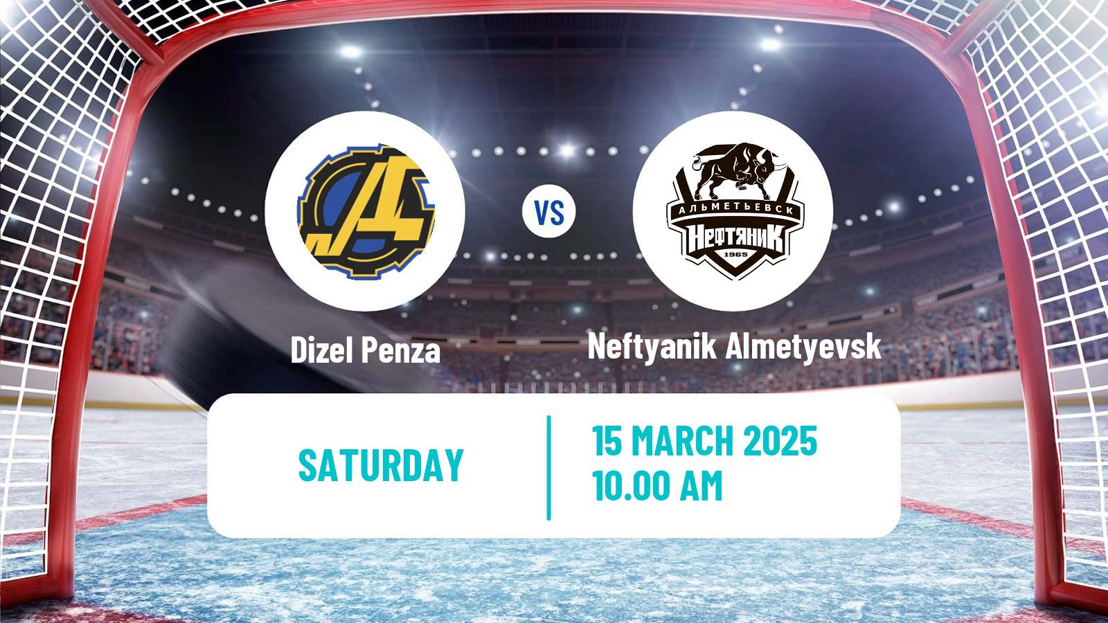 Hockey VHL Dizel Penza - Neftyanik Almetyevsk