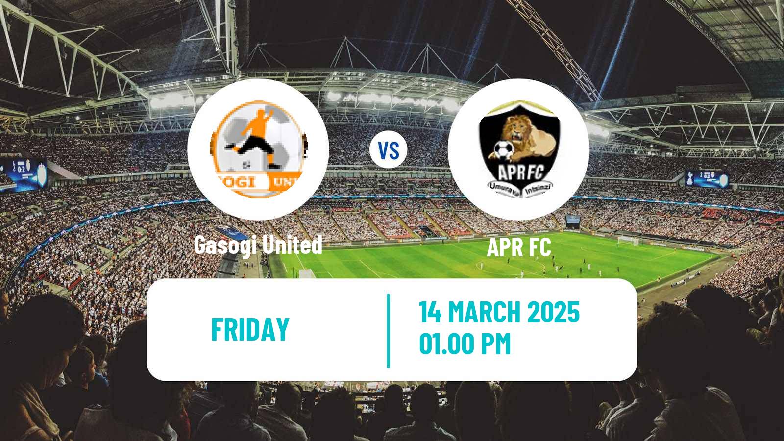 Soccer Rwanda Premier League Gasogi United - APR