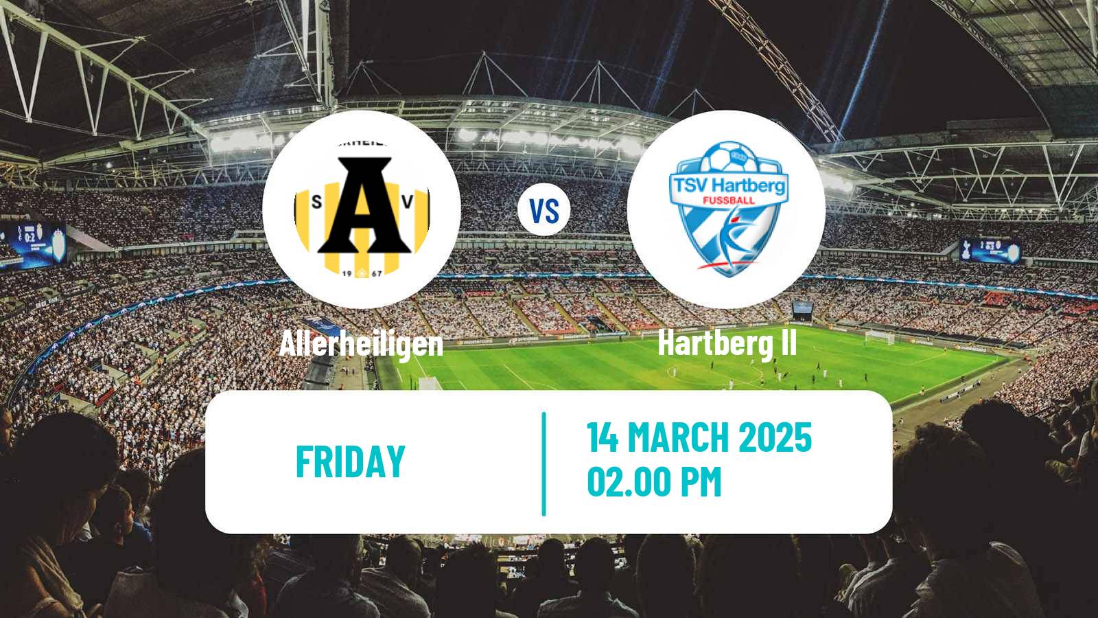Soccer Austrian Landesliga Steiermark Allerheiligen - Hartberg II