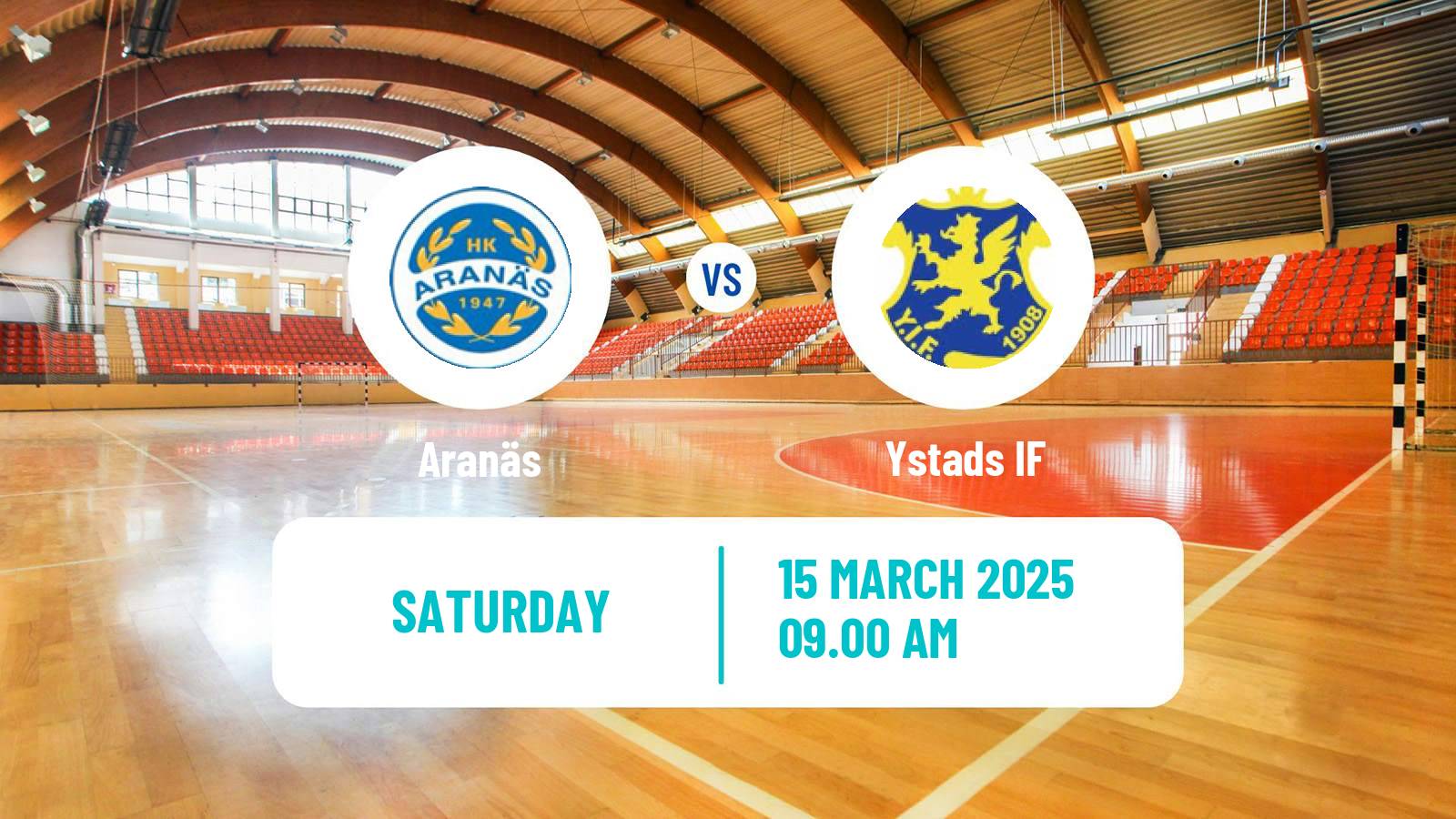 Handball Swedish Elitserien Handball Women Aranäs - Ystads IF